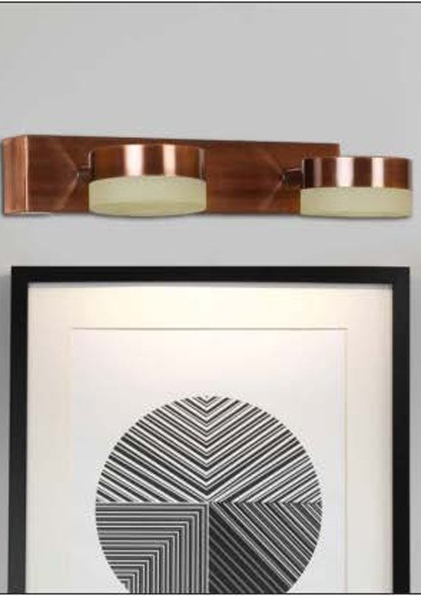 Beyond Lights - Copper Wall Light- GL